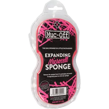 Mycí kartáč na vozidlo A Houba na mytí MUC-OFF MICROCELL EXPANDING SPONGE - růžová
