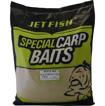 Návnadová surovina Jet Fish Boilie Mix Směs Žlutý Impuls - 5 kg
