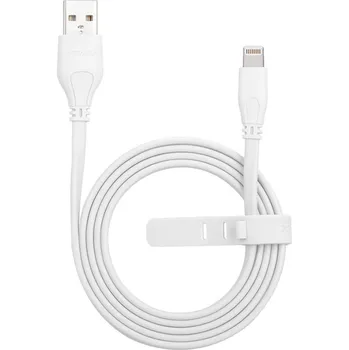 Datový kabel Synchronizační a nabíjecí kabel MOMAX - MFi Lightning pro Apple zařízení - bílý - 1m