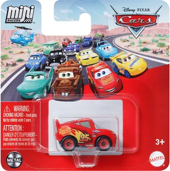 auto na autodráhu Disney Cars Mini Racers Lightning Mcqueen