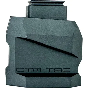 CTM TAC CTM zvětšená hliníková patka zásobníku Hi-Capa - Černá