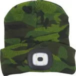 čepice LED, velikost L, s LED světlem, zelená kamufláž (čepice LED, velikost L, s LED světlem, zelená kamufláž)