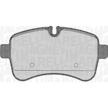 Brzdová destička Brzdové destičky iveco daily 06> vzad bez sensor 3.0 jtd pf0284