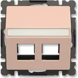 ABB Zoni kryt datové zásuvky pudrová 5014T-A00418 242