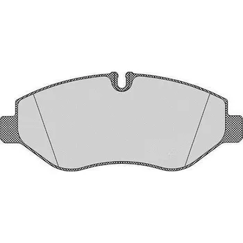 Brzdová destička Brzdové destičky iveco daily 06> přední bez sensor 3.0 jtd pf0649