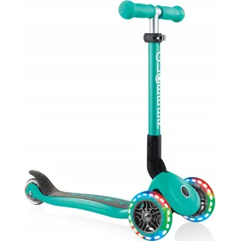 Koloběžka Dětská balanční koloběžka se 3 svítícími LED koly Globber Junior Foldable