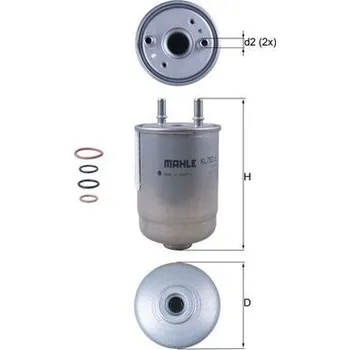 Palivový filtr Palivový filtr MAHLE KL 752/5D