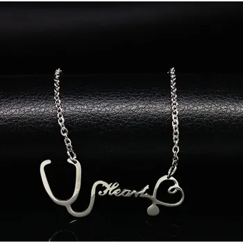 Náhrdelník B-TOP Náhrdelník "HEART" - nerez ocel