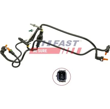 Palivová hadice peugeot bipper 08> 1.4 hdi ft39576