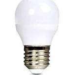 Solight LED žárovka, miniglobe, 6W, E27, 6000K, 510lm WZ419-1