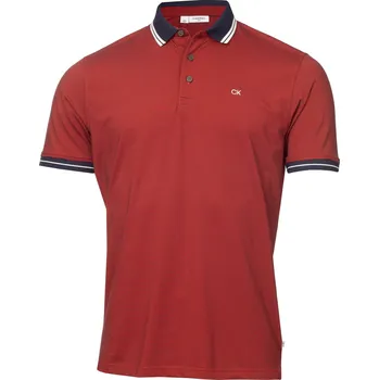 Pánské tričko Tričko Calvin Klein Golf Fiery Red 1072059 Small