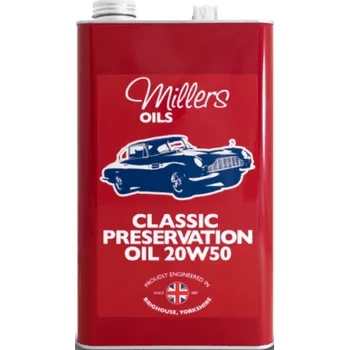 Auto-moto Motorový olej Millers Oils Classic Preservation Oil 20W-50, 5L