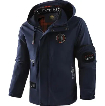 Pánský kabát Pánská zimní bunda ND835 Barva: Tmavě Modrá, Velikost: 2XL