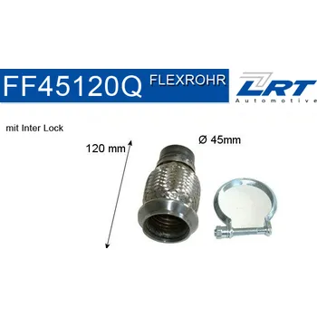 Katalyzátor Opravné potrubí, katalyzátor LRT FF45120Q