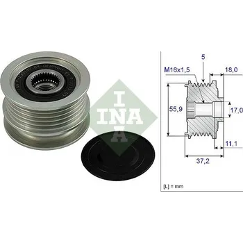 Předstihová spojka Schaeffler INA 535 0018 10