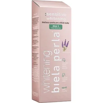 zubní pasta Biela perla zubní pasta 75ml Sensitive pro citlivé zuby