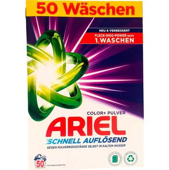 Prací prášek ARIEL COLOR+ PULVER - prací prášek - 50praní 3kg