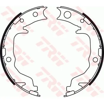 Brzdová čelist Sada brzdových čelistí, parkovací brzda TRW GS8783