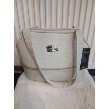 Taška pro psa a kočku Pet Amour Cestovní taška pro psy Anteprima Agata béžová Velikost: S