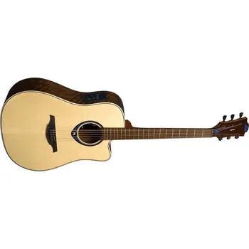 Elektroakustická kytara Lâg Guitars Tramontane HyVibe 20 Gloss Dreadnought