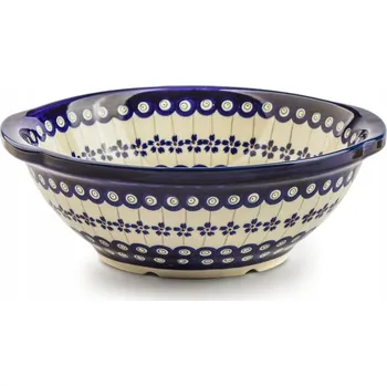 Cedník a síto Cedník s dekorem Bolesławiec 24 cm, dekor 166A K2