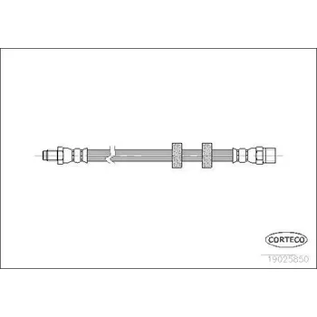 Brzdová hadice Brzdová hadice CORTECO 19025850