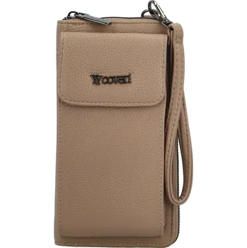 Kabelka Dámská crossbody kapsa tmavě béžová - Coveri Vivika béžová