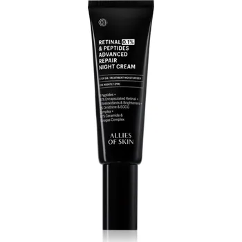 Pleťový krém Allies of Skin 0.1% Retinal & Peptides Advanced Repair Night Cream revitalizační noční krém 48 ml