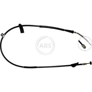 Lanko parkovací brzdy Tažné lanko, parkovací brzda A.B.S. K17768