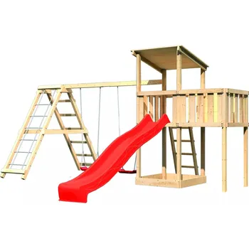 Dětský domeček KARIBU HOLZTECHNIK dětské hřiště KARIBU ANNA 22228 LG3338