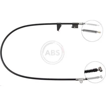 Lanko parkovací brzdy Tažné lanko, parkovací brzda A.B.S. K13687