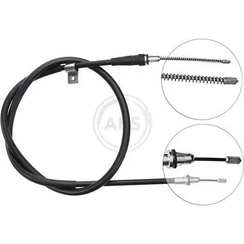 Lanko parkovací brzdy Tažné lanko, parkovací brzda A.B.S. K19828