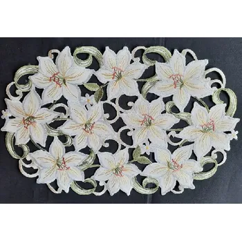 ubrus UBRUS vyšívaný 50 x 30 LILIE