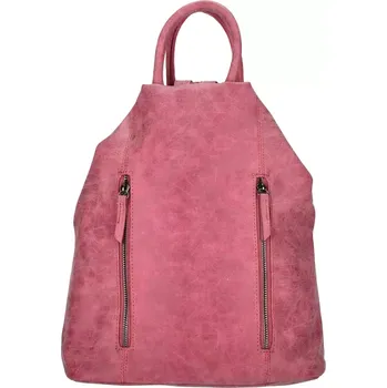 Dámský městský batoh Enrico Benetti Kylie 66757 rúžový - praktický design, ideální pro každodenní nošení do města, práce i volný čas