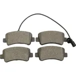 Brzdové destičky renault master iii 10> vzad 1 -senzor 2.3 dci pf1118