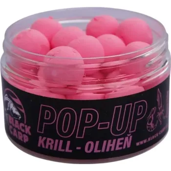 Boilies BLACK CARP Pop Up Krill Oliheň 50g 15mm (BLACK CARP Pop Up Krill Oliheň 50g 15mm)