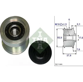Předstihová spojka Schaeffler INA 535 0072 10