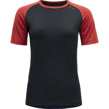 DEVOLD Jakta merino 200 T-shirt wmn Barva: Ink/beauty, Velikost: M