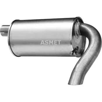 Tlumič výfuku Zadní tlumič výfuku ASMET 07.174