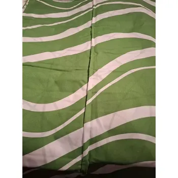 Povlečení BAVLNĚNÉ POVLEČENÍ zelené čárky