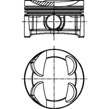Píst motoru Píst FAI AutoParts PK67-050