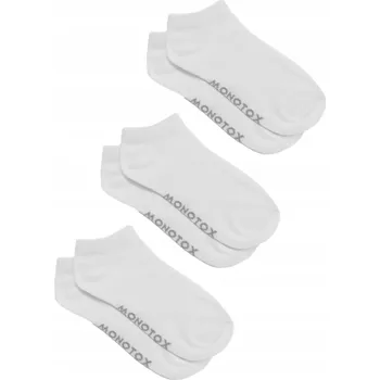 Pánské ponožky MONOTOX Ponožky bílé, velikost 43-46