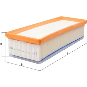 Vzduchový filtr Vzduchový filtr KNECHT LX 4084