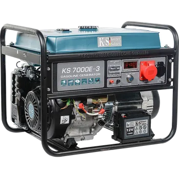 Elektrocentrála Könner & Söhnen CZ Könner & Söhnen Benzínová elektrocentrála KS 7000E-3 + Balíček SERVIS PLUS