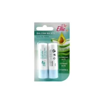 Péče o rty Ellie balzám na rty (2ks/bal) Aloe