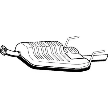 Zadní díl výfuku Starline Koncový díl výfuku 32.34.400
