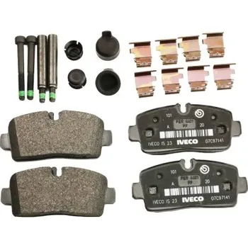 Brzdový systém Brzdové destičky iveco daily 14> vzad 19> 42579529