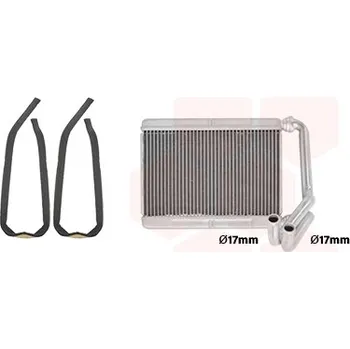 Výměník tepla, vnitřní vytápění VAN WEZEL 53006781