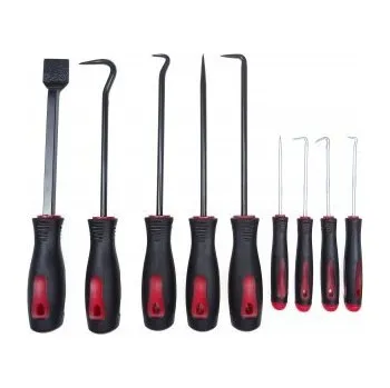 Sada na odstranění gufer (simeringů), těsnění - 9 kusů háčků, hrotů, škrabek - QS14122