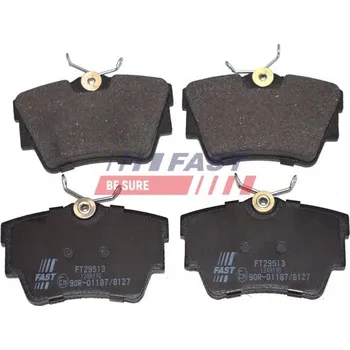 Brzdová destička Brzdové destičky renault trafic 01> vzad ft29513